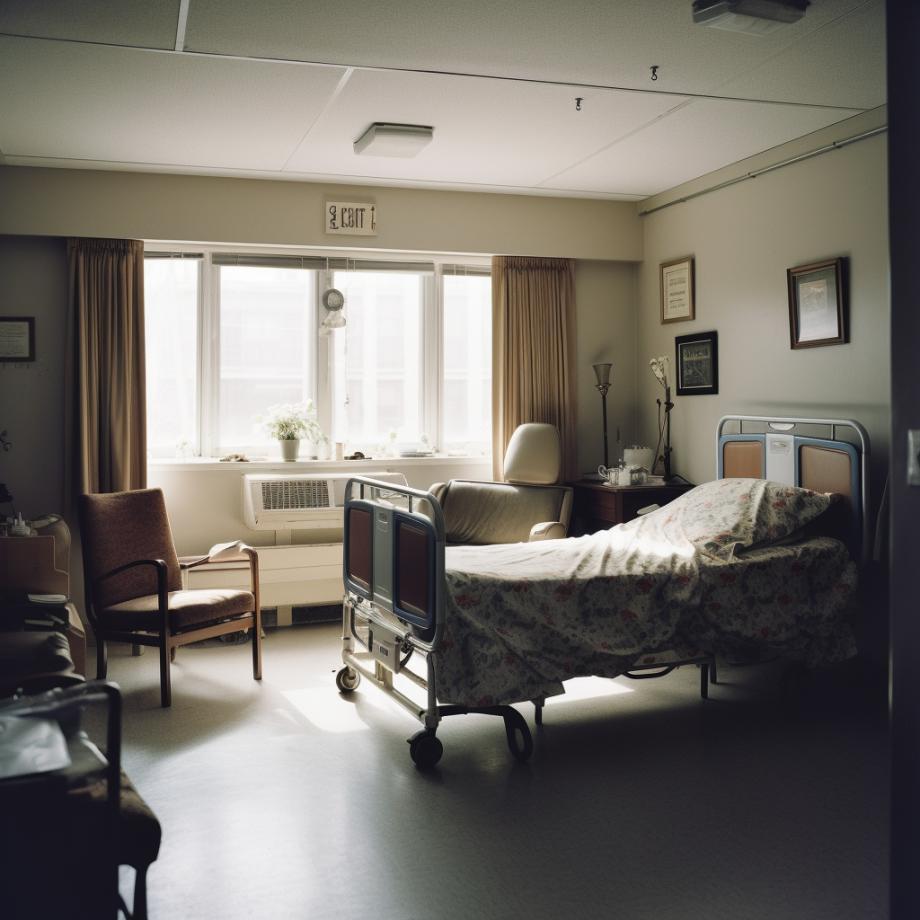 empty nursing home room