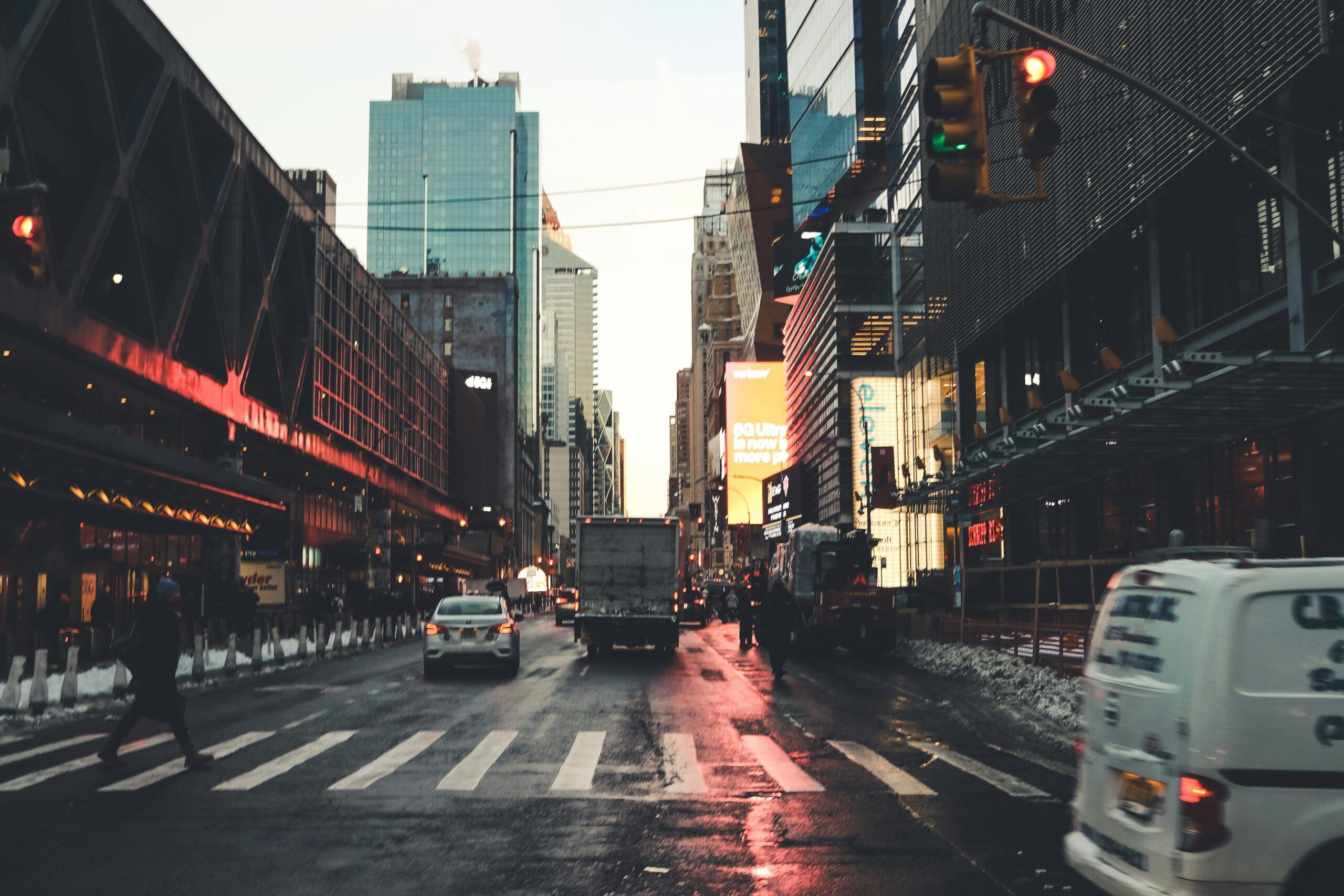 traffic in the city