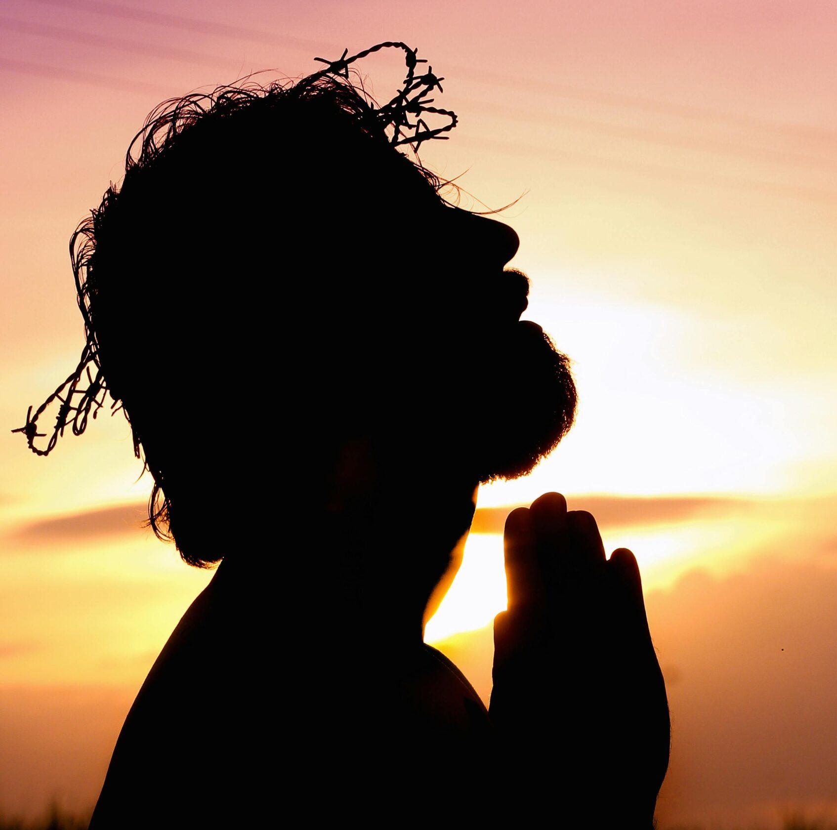 Jesus in shadow